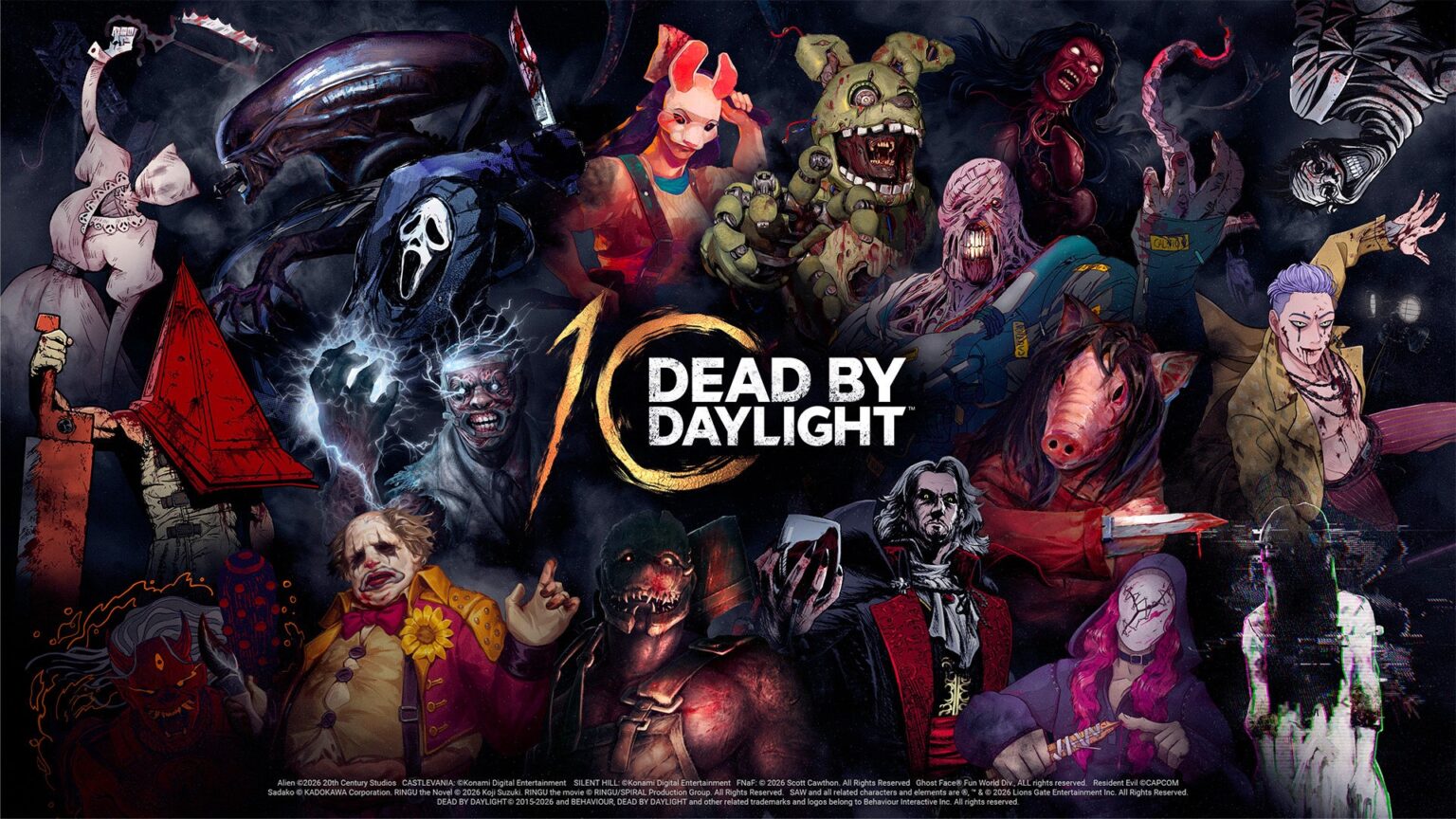 『Dead by Daylight』はついに10周年!カナダで開催された記念イベントにて、新チャプターや豪華ゲスト、驚き満載の新展開を大発表 | Behaviour Interactive, Inc.のプレスリリース 『Dead by Daylight』はついに10周年!カナダで開催された記念イベントにて、新チャプターや豪華ゲスト、驚き満載の新展開を大発表 | Behaviour Interactive, Inc.のプレスリリース
