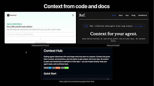 プロンプト以外のコンテキストを提供するさまざまなサイトを紹介