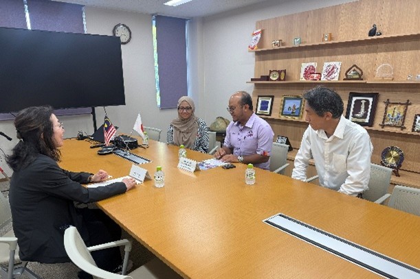 マレーシアトレンガヌ大学ご一行が本学国際戦略機構を訪問されました / Delegation from University Malaysia Terengganu Pays Courtesy Visit to the Organization for International Education and Research of Mie University