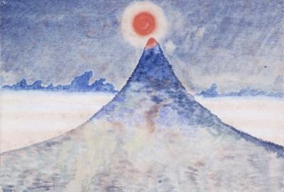 宮沢賢治「日輪と山」