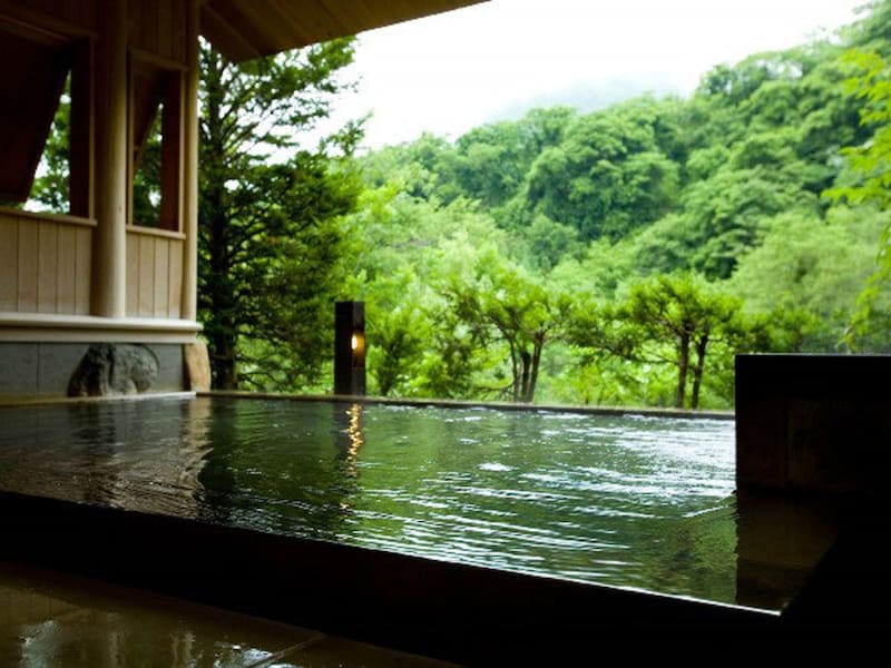 山里のいおり　草円