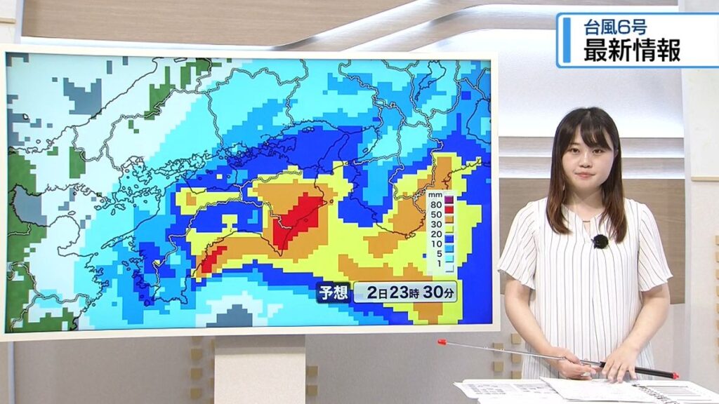 【台風6号】佐々木気象予報士が「最新情報」解説【徳島】(2026年6月2日掲載)|JRT NEWS NNN 共有