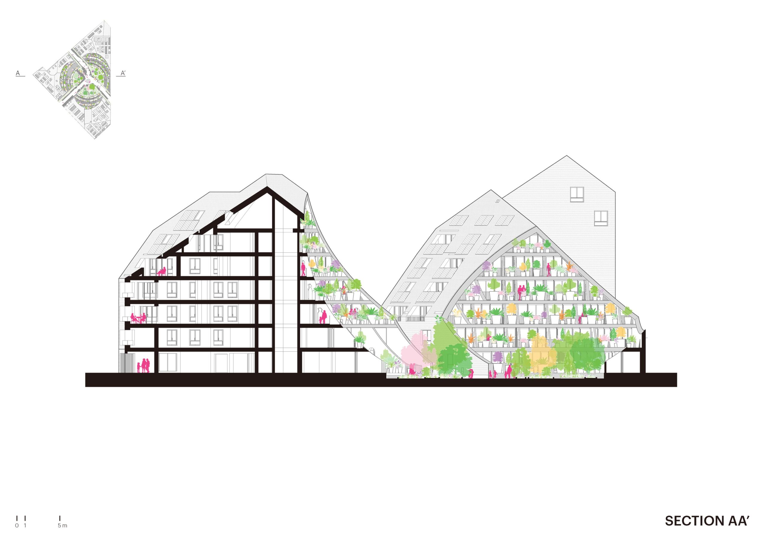 〈ラ・ヴァレ・ヴェルト（La Vallée Verte）〉MVRDV