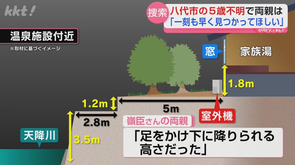 依然、見つからず…鹿児島県の温泉施設で行方が分からなくなった熊本県の男児(5) きょうの捜索終了