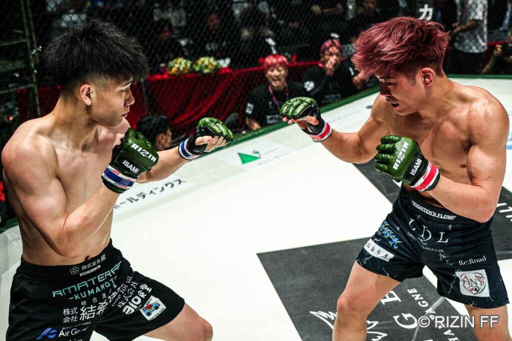 【試合結果】RIZIN LANDMARK 14 in SENDAI 第1試合/赤田功輝 vs. 井上聖矢 【試合結果】RIZIN LANDMARK 14 in SENDAI 第1試合/赤田功輝 vs. 井上聖矢