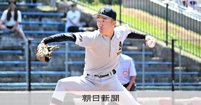 青森山田の山田勇翔投手が好投　左サイドスロー転向で成長 - 高校野球 [青森県]：朝日新聞