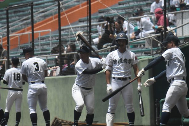 沖尚の左腕・末吉はＤＨ　初戦2回戦で沖縄水産と対戦　高校野球夏の選手権沖縄大会