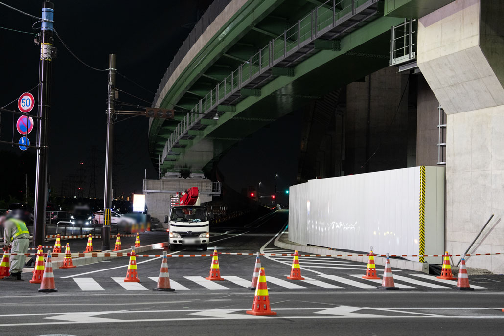 国道２４号線や城陽橋が交通切替！の画像