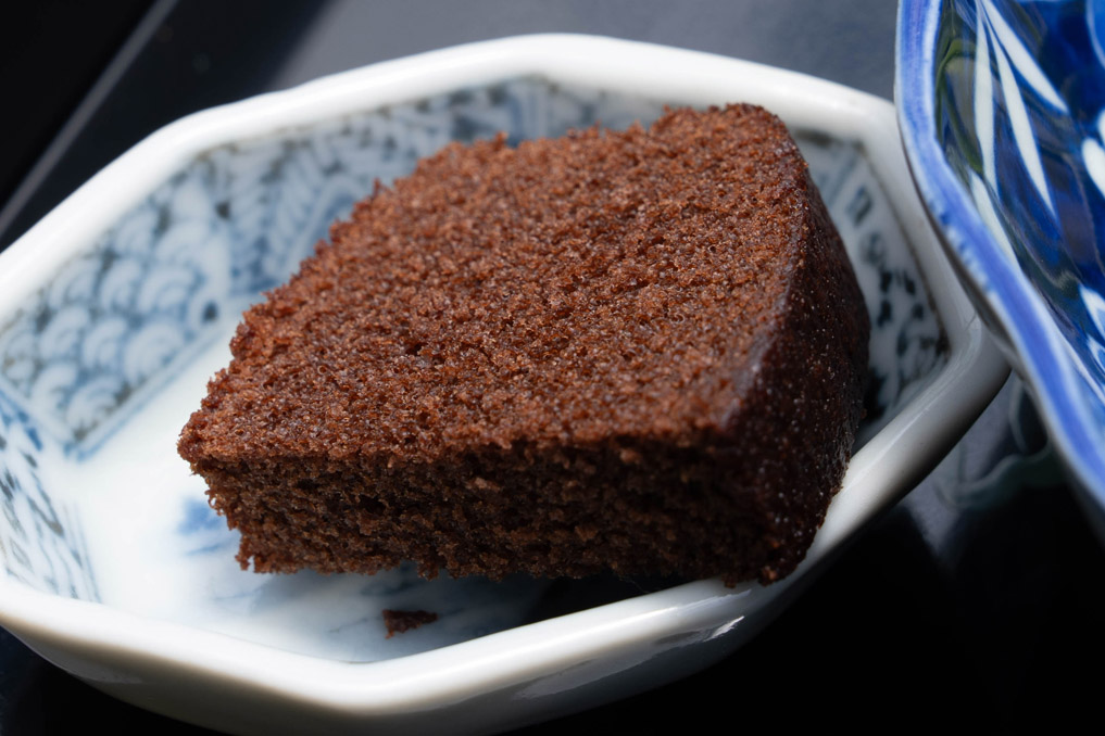 「カフェ＆ギャラリー 伊助」　おまけのケーキ画像