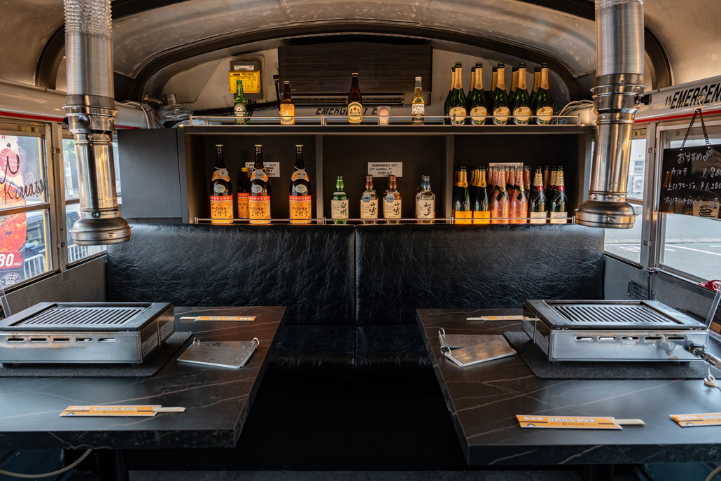 「GRILL BUS Hi.KYOTO」　店内画像２