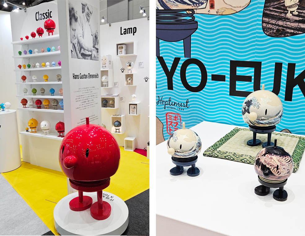 LifTe北欧の暮らし 東京ビッグサイトで6月10日から12日の期間開催されたインテリアライフスタイル展で出店していたデンマークのオブジェHoptimist（ホプティミスト）