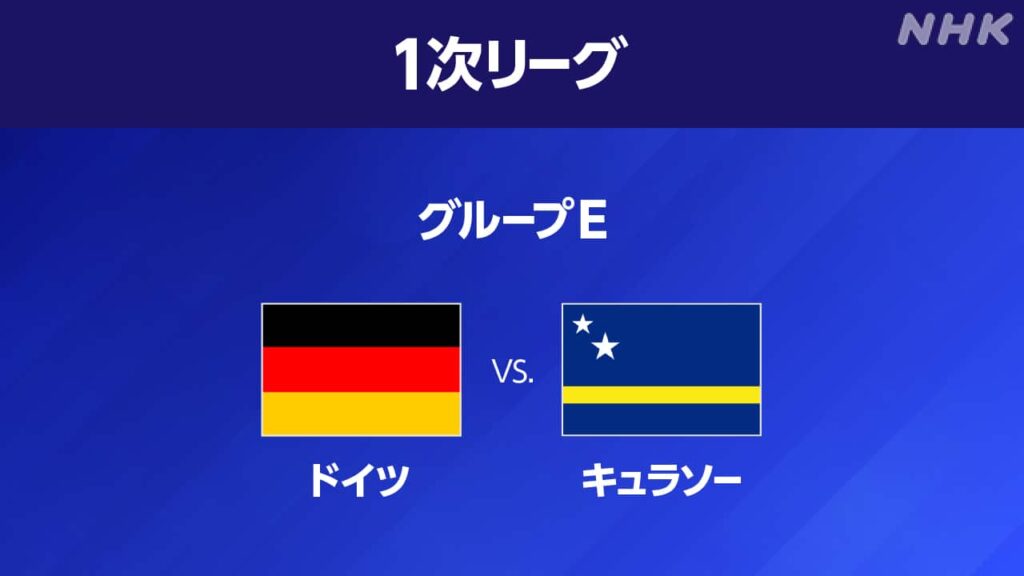 サッカーW杯 ドイツがキュラソーに圧勝 強豪国の力見せる – NHKニュース サッカーW杯 ドイツがキュラソーに圧勝 強豪国の力見せる - NHKニュース