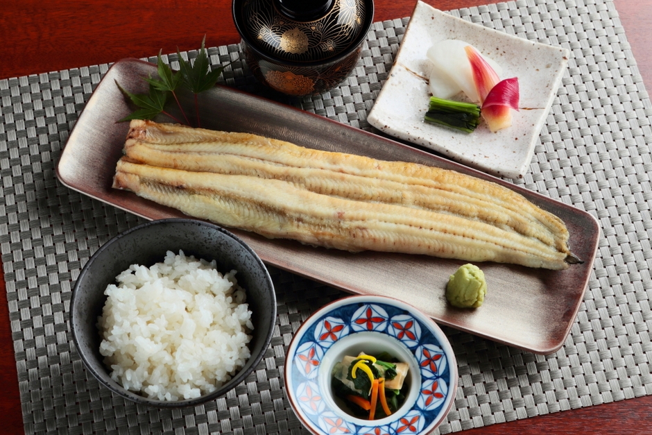 菖鰻~SHOMAN~「鰻白焼御膳」
