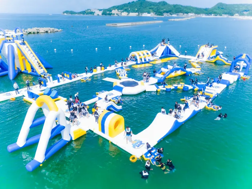 海上アスレチック「AQuaLooP」 ※2025年開催時の様