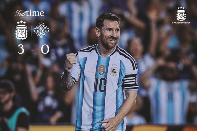 アルゼンチン代表、2026年ワールドカップ開幕前にアイスランドに勝利