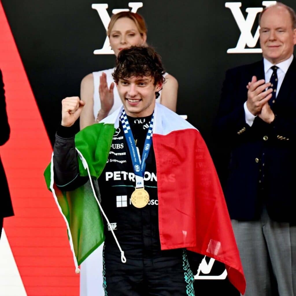 【2026モナコGP結果】19歳アントネッリがモナコGP制覇!F1史上最年少V達成、キム・カーダシアンも歓喜