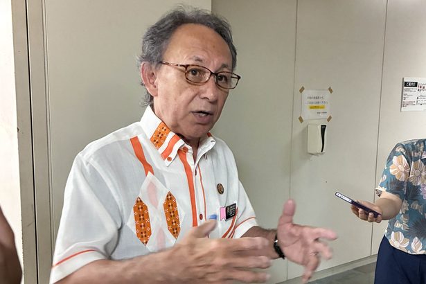 デニー知事「対話必要だった」市長会の単独要請、国との対立は否定 沖縄関係予算