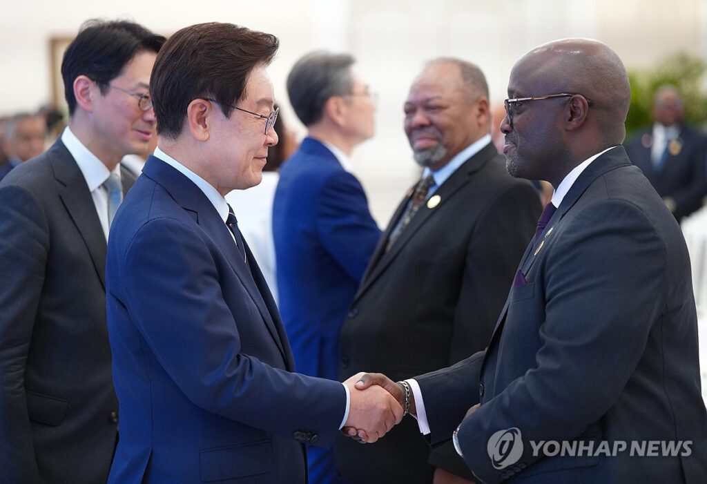 李大統領 「韓・アフリカ首脳会議」の定例化に意欲 | 聯合ニュース 李大統領 「韓・アフリカ首脳会議」の定例化に意欲