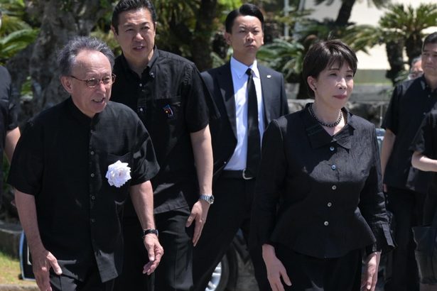 高市首相「普天間の固定化 絶対避ける」　沖縄全戦没者追悼式後の会見