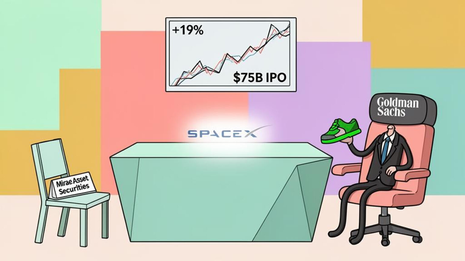 SpaceX IPOで韓国引受証券に「割当ゼロ」の衝撃、ウォール街のソフトダラーゲームの実態が露呈 — BigGo ファイナンス SpaceX IPOで韓国引受証券に「割当ゼロ」の衝撃、ウォール街のソフトダラーゲームの実態が露呈