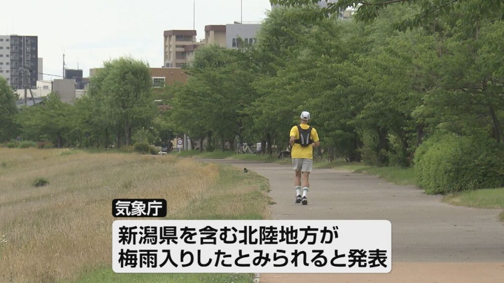 新潟県を含む北陸地方が梅雨入り 21日は大雨となるところがある見込み《新潟》(2026年6月20日掲載)|TeNY NEWS NNN 共有