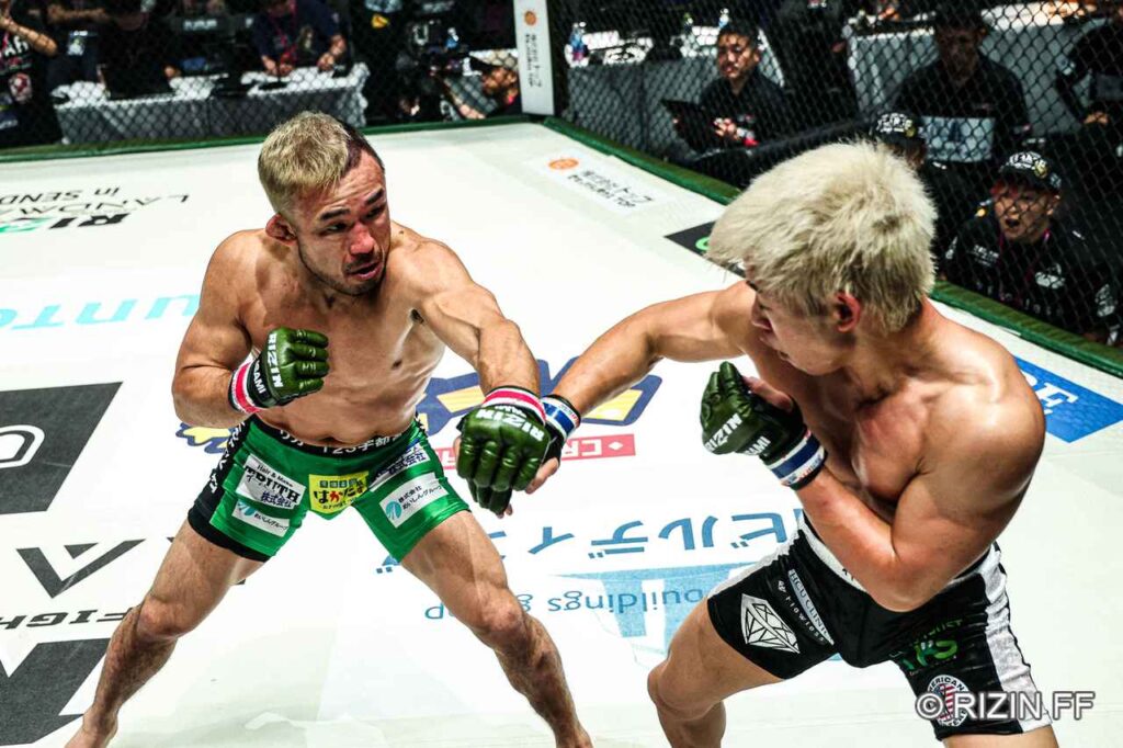 【試合結果】RIZIN LANDMARK 14 in SENDAI 第8試合/フライ級タイトルマッチ 扇久保博正 vs. 神龍誠 【試合結果】RIZIN LANDMARK 14 in SENDAI 第8試合/フライ級タイトルマッチ 扇久保博正 vs. 神龍誠