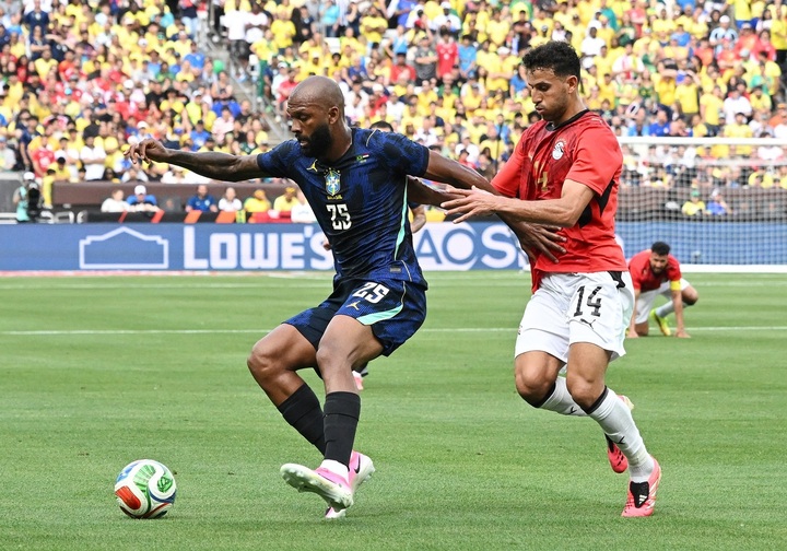 Đội tuyển Brazil thắng Ai Cập 2-1. (Ảnh: Reuters)