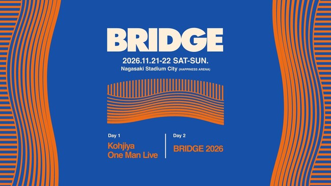 長崎スタジアムシティ「BRIDGE 2026」 過去最大規模で開催決定&ラインナップ第一弾発表! – MANTANWEB(まんたんウェブ) 長崎スタジアムシティ「BRIDGE 2026」 過去最大規模で開催決定&ラインナップ第一弾発表! - MANTANWEB(まんたんウェブ)