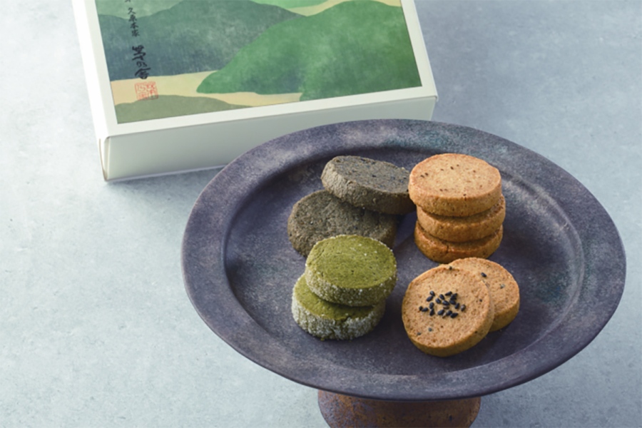 「茅乃舎」の「茅乃舎 里山クッキー」（16枚2268円）