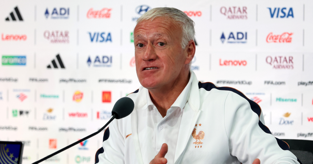 Deschamps believes Spain are World Cup favourites, not France Deschamps believes Spain are World Cup favourites, not France