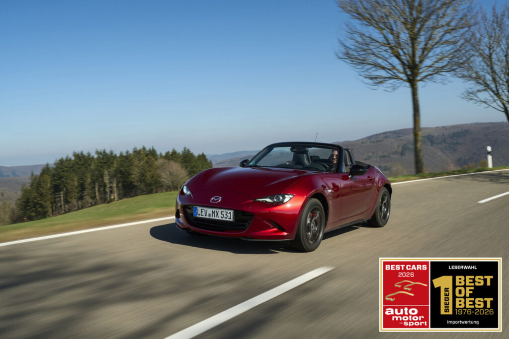 ドイツauto motor und sport誌の創刊80周年記念読者投票で「MX-5(ロードスター)」が輸入車ランキングTOPに選出。 – つらつらとMAZDA ドイツauto motor und sport誌の創刊80周年記念読者投票で「MX-5(ロードスター)」が輸入車ランキングTOPに選出。 - つらつらとMAZDA