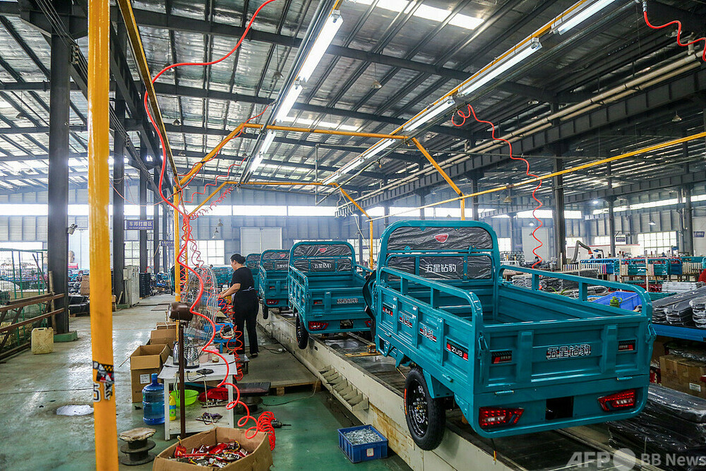 中国の電動二輪・三輪車に海外進出ブーム 世界各地で人気広がる 　写真1枚　国際ニュース：AFPBB News