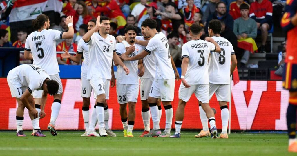 Spain 1-1 Iraq: Doski stunner denies European champions winning send-off Spain 1-1 Iraq: Doski stunner denies European champions winning send-off