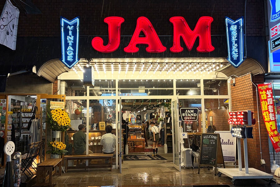 心斎橋にある「JAM」外観