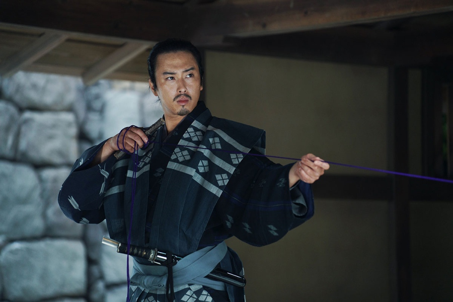 映画『黒牢城』より。宮舘涼太演じる乾助三郎　©2026 映画「黒牢城」製作委員会
