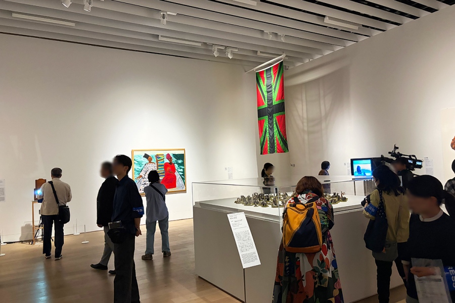 『テート美術館 ― YBA & BEYOND 世界を変えた90s英国アート』会場（Lmaga.jp撮影）