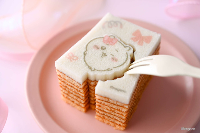 福岡パルコ店でも7月3日から買える！ カタヌキヤから3つのフレーバーが楽しめる「ちいかわ かたぬきバウム」が新登場