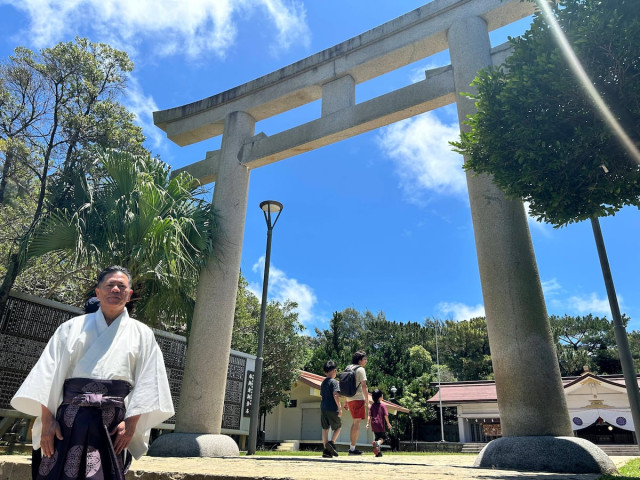 新設不可の米統治時代、京都から「鳥居」を奉納 　沖縄県護国神社と本土を結んだ慰霊の絆