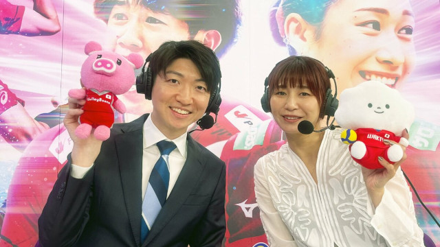 大友愛さん「関(菜々巳)選手のトスワークが好き」 カナダ戦(8日)も「ワクワクしてます」【ネーションズリーグ】