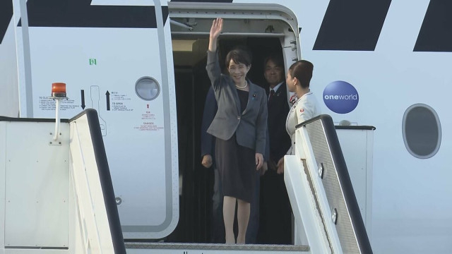 【速報】高市総理、イギリスに到着 きょう日英首脳会談へ 就任後初の欧州歴訪