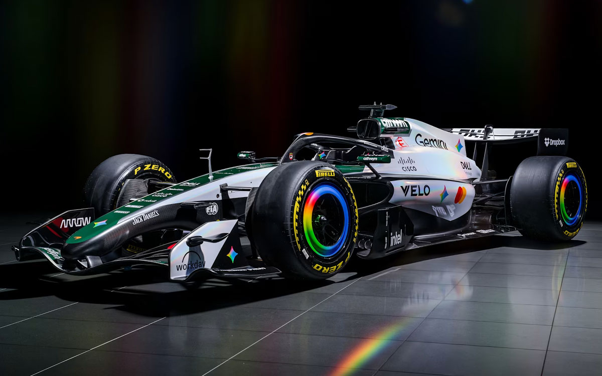 1966年型「M2B」に着想を得たマクラーレン「MCL40」のスペシャルリバリー、2026年F1イギリスGP（シルバーストン・サーキット） (4)