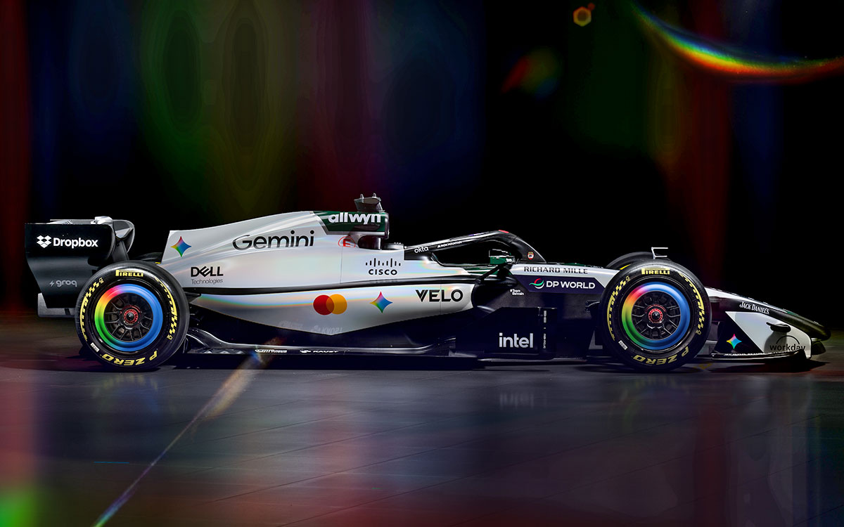 1966年型「M2B」に着想を得たマクラーレン「MCL40」のスペシャルリバリー、2026年F1イギリスGP（シルバーストン・サーキット） (6)