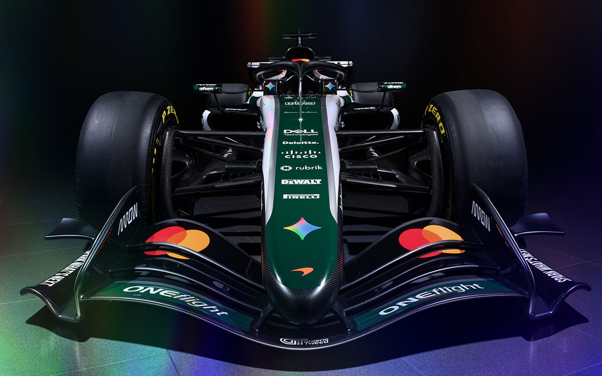 1966年型「M2B」に着想を得たマクラーレン「MCL40」のスペシャルリバリー、2026年F1イギリスGP（シルバーストン・サーキット） (7)