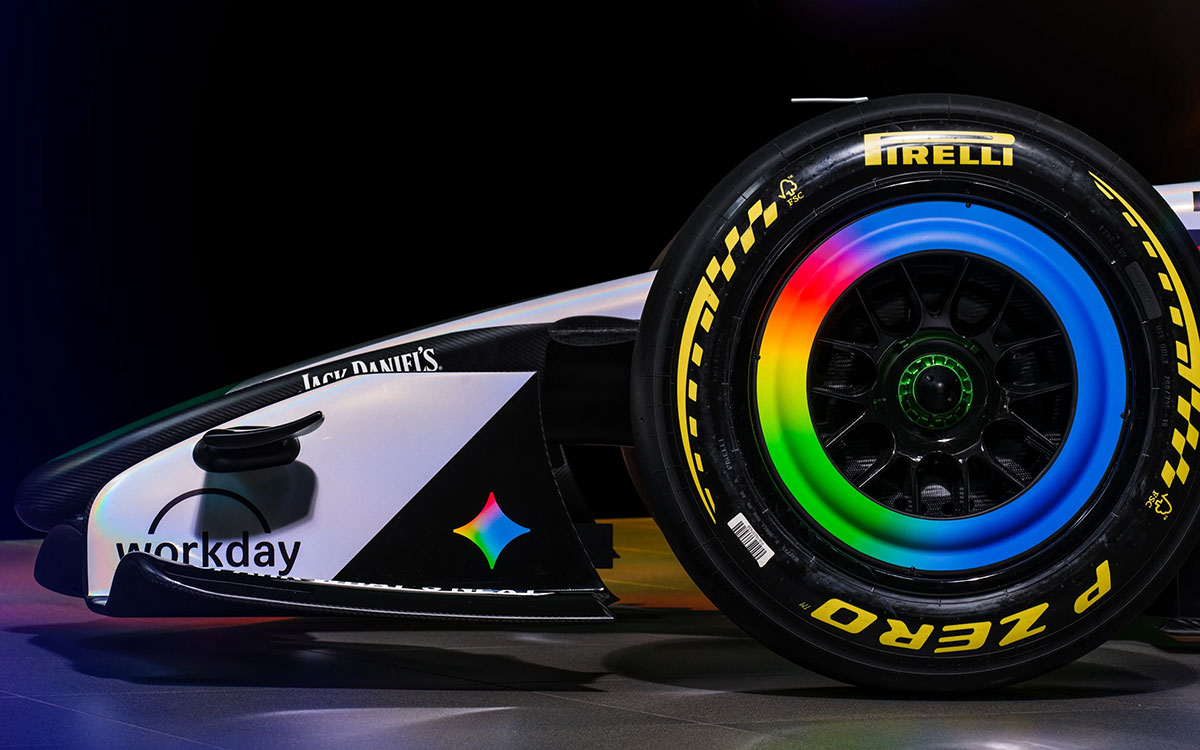 1966年型「M2B」に着想を得たマクラーレン「MCL40」のスペシャルリバリー、2026年F1イギリスGP（シルバーストン・サーキット） (1)