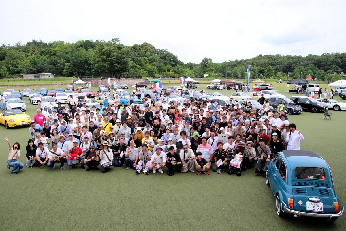 6月15日に開催された、欧州車を対象としたミーティング『ミラフィオーリ2026』。