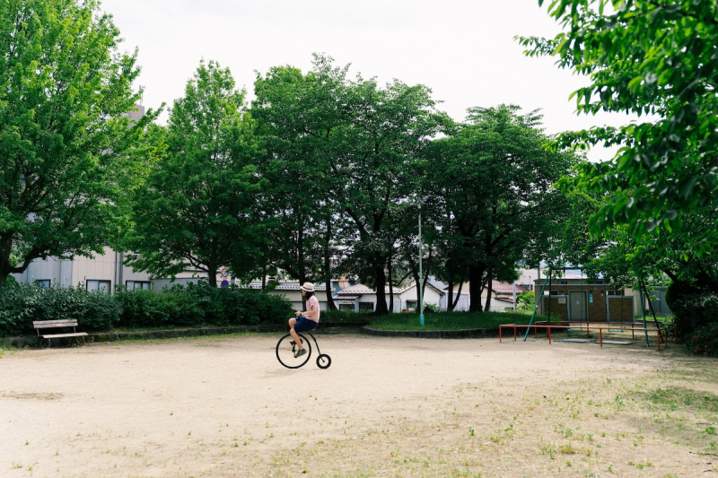 ダルマ自転車がゆく！ 第7回 @みなみ公園
