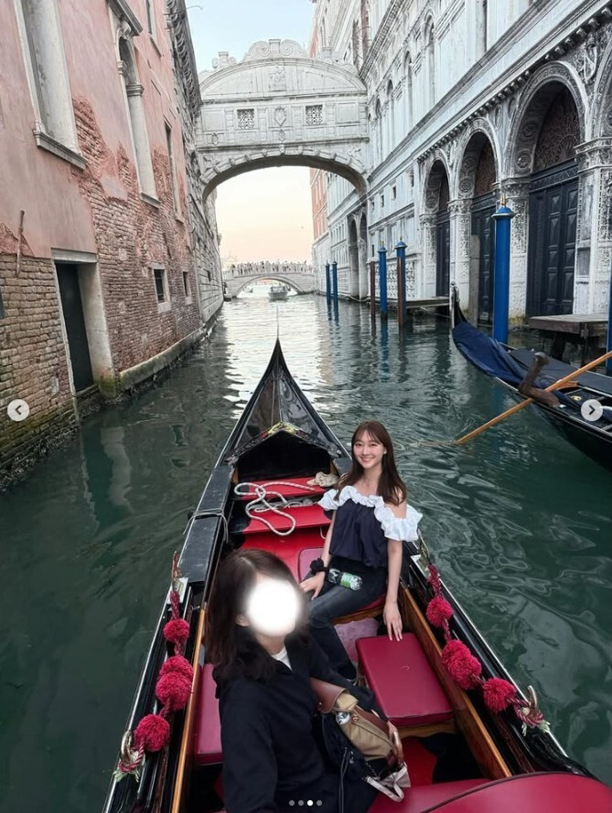 イタリア・ヴェネツイアへ旅行に行ったことを報告する森山みなみアナ。随所に社会問題への意識の高さがあらわれている(画像・『森山みなみ(テレビ朝日アナウンサー)』のInstagram「minami.moriyama_ex」より)