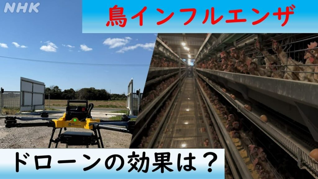 千葉 鳥インフルエンザ“ドローン”の効果は? 全国有数の鶏卵産地の模索 | NHK 千葉 鳥インフルエンザ“ドローン”の効果は? 全国有数の鶏卵産地の模索