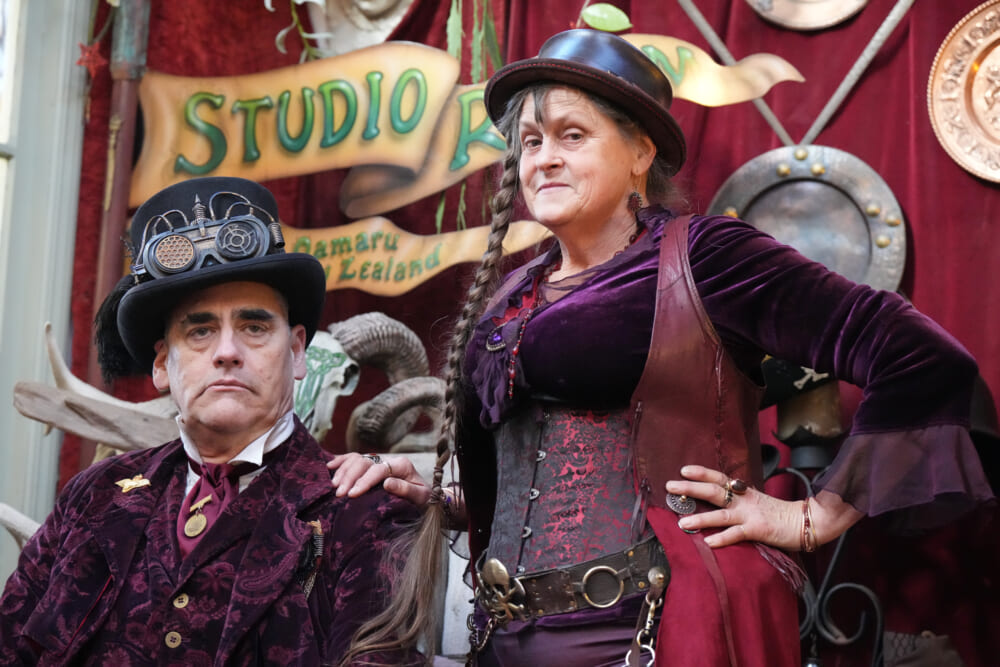 Steampunk festival in sleepy New Zealand  town is an unlikely capital for  Victorian style and sci-fi oddity