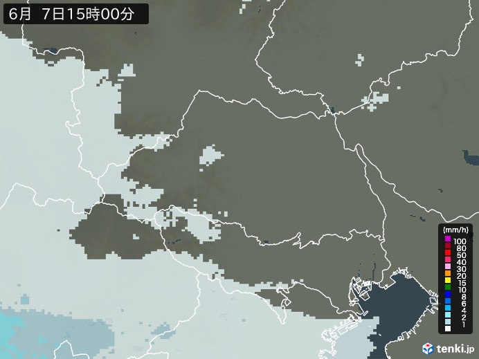埼玉県の過去の雨雲レーダー(2026年06月07日) – 日本気象協会 tenki.jp 埼玉県の雨雲レーダー(2026年06月07日)